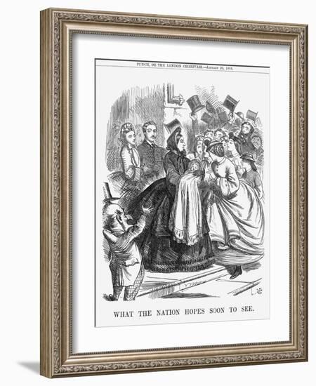 What the Nation Hopes Soon to See, 1863-John Tenniel-Framed Giclee Print