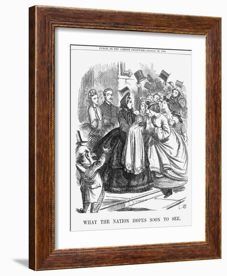 What the Nation Hopes Soon to See, 1863-John Tenniel-Framed Giclee Print