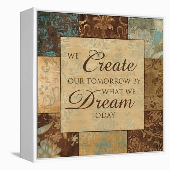 What We Dream Today-Artique Studio-Framed Stretched Canvas