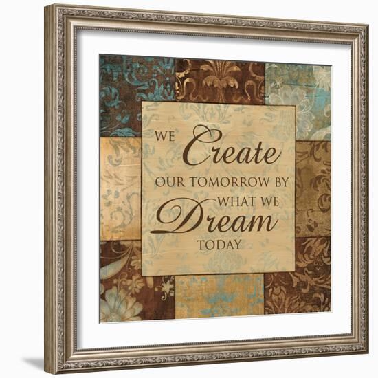 What We Dream Today-Artique Studio-Framed Art Print