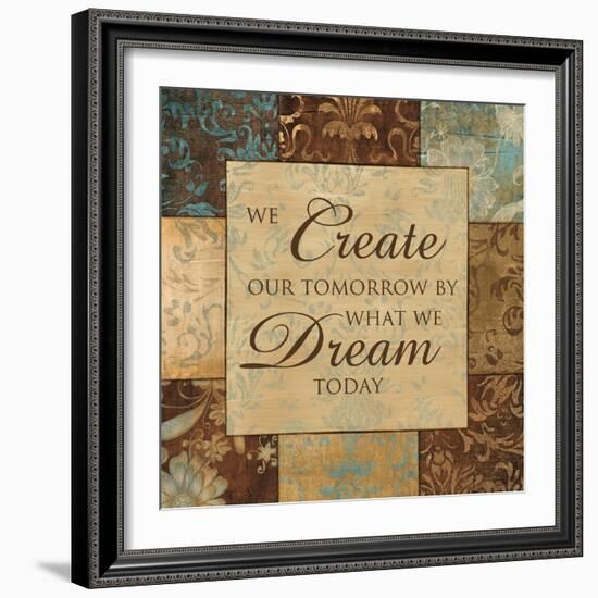 What We Dream Today-Artique Studio-Framed Art Print