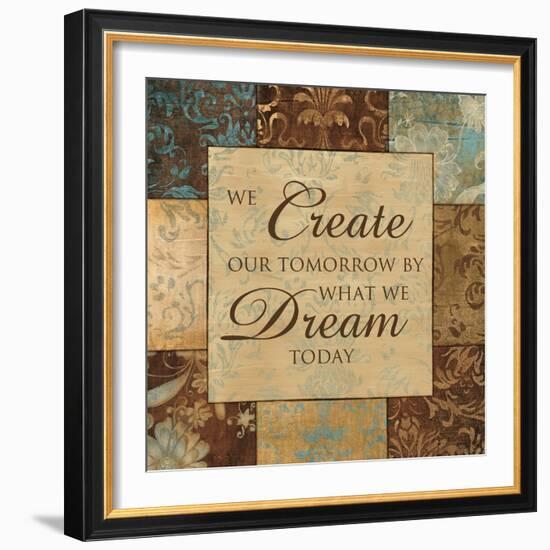 What We Dream Today-Artique Studio-Framed Art Print