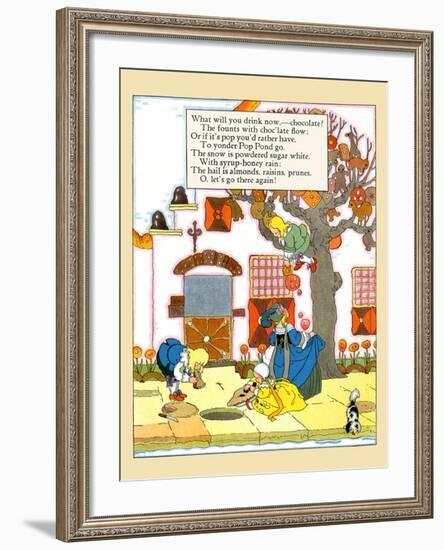 What Will You Drink Now?-Maud & Miska Petersham-Framed Art Print