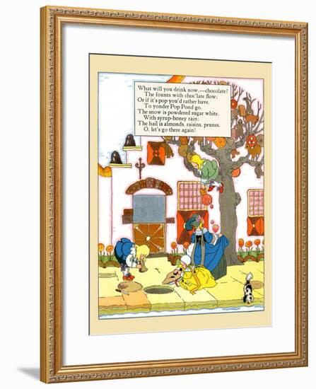 What Will You Drink Now?-Maud & Miska Petersham-Framed Art Print