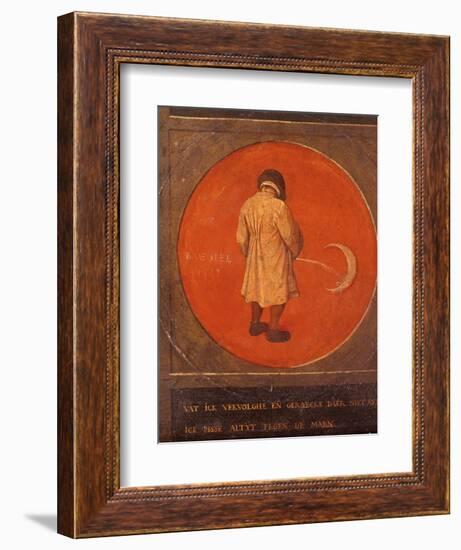 Whatever I Do, I Do Not Repent, I Keep Pissing Against the Moon, C1558-1560-Pieter Bruegel the Elder-Framed Giclee Print