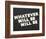 Whatever Will Be-Urban Cricket-Framed Art Print