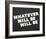 Whatever Will Be-Urban Cricket-Framed Art Print