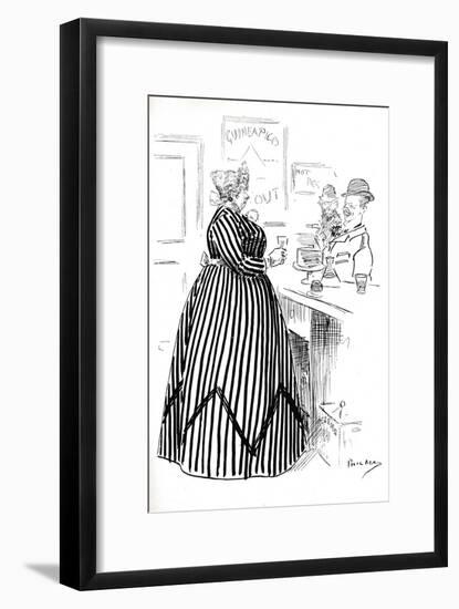 Whats a Whisper?, 1906-Philip William May-Framed Giclee Print