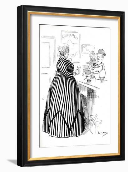 Whats a Whisper?, 1906-Philip William May-Framed Giclee Print