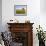 Wheat Crop Growing in Field Before Barn-Terry Eggers-Framed Photographic Print displayed on a wall