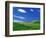 Wheat Field and Fence-Darrell Gulin-Framed Photographic Print