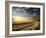 Wheat Field in Late Summer at Sunset-Givaga-Framed Photographic Print