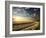 Wheat Field in Late Summer at Sunset-Givaga-Framed Photographic Print