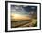 Wheat Field in Late Summer at Sunset-Givaga-Framed Photographic Print