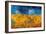 Wheat Field with Crows-Vincent Van Gogh-Framed Premium Giclee Print