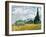 Wheat Field with Cypresses-Vincent van Gogh-Framed Premium Giclee Print