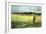 Wheat Field-Berthe Morisot-Framed Art Print