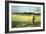 Wheat Field-Berthe Morisot-Framed Art Print