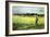 Wheat Field-Berthe Morisot-Framed Art Print