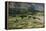 Wheat fields in the Panjshir Valley, Afghanistan, Asia-Alex Treadway-Framed Premier Image Canvas