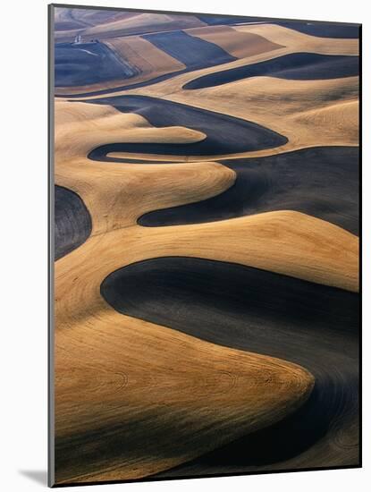 Wheat Fields of the Palouse Hills-Joseph Sohm-Mounted Photographic Print