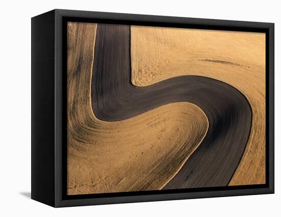 Wheat Fields on Palouse Hills-Joseph Sohm-Framed Premier Image Canvas