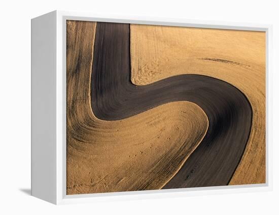 Wheat Fields on Palouse Hills-Joseph Sohm-Framed Premier Image Canvas