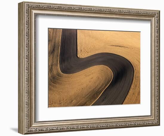 Wheat Fields on Palouse Hills-Joseph Sohm-Framed Photographic Print