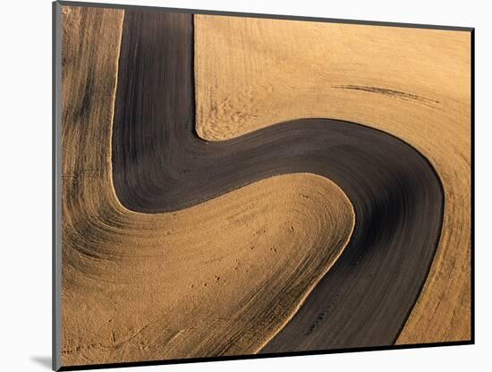 Wheat Fields on Palouse Hills-Joseph Sohm-Mounted Photographic Print