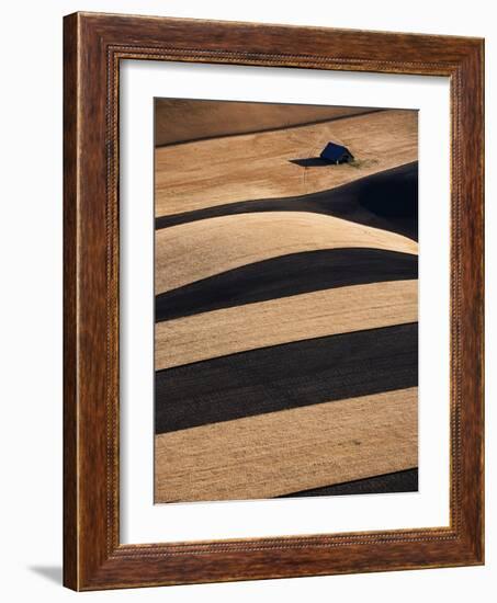 Wheat Fields on the Palouse Hills-Joseph Sohm-Framed Photographic Print