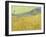 Wheat Fields with Reaper, Auvers-Vincent van Gogh-Framed Giclee Print