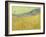 Wheat Fields with Reaper, Auvers-Vincent van Gogh-Framed Giclee Print