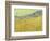 Wheat Fields with Reaper, Auvers-Vincent van Gogh-Framed Giclee Print