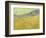 Wheat Fields with Reaper, Auvers-Vincent van Gogh-Framed Giclee Print