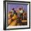 "Wheat Harvest,"July 1, 1943-Robert Riggs-Framed Giclee Print