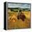 "Wheat Harvest,"July 1, 1945-F.P. Sherry-Framed Premier Image Canvas