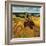 "Wheat Harvest,"July 1, 1945-F.P. Sherry-Framed Giclee Print