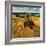 "Wheat Harvest,"July 1, 1945-F.P. Sherry-Framed Giclee Print