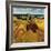 "Wheat Harvest,"July 1, 1945-F.P. Sherry-Framed Giclee Print