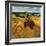 "Wheat Harvest,"July 1, 1945-F.P. Sherry-Framed Giclee Print