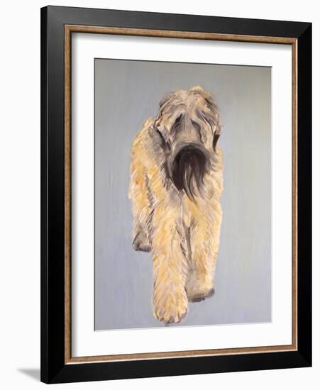 Wheaten Terrier-Sally Muir-Framed Giclee Print