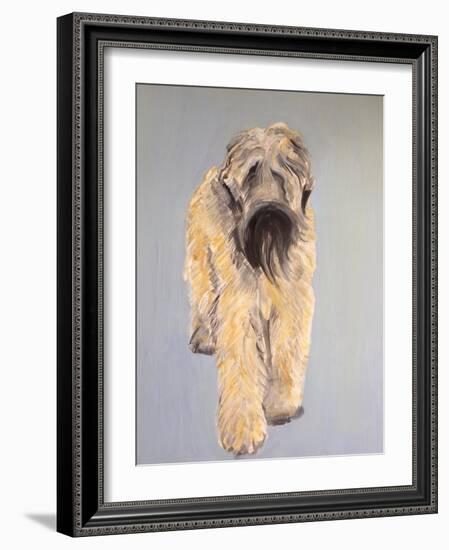 Wheaten Terrier-Sally Muir-Framed Giclee Print