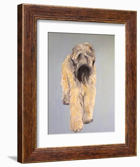 Wheaten Terrier-Sally Muir-Framed Giclee Print