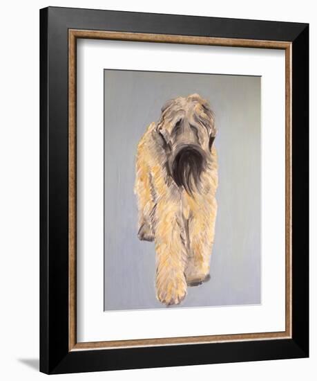 Wheaten Terrier-Sally Muir-Framed Giclee Print