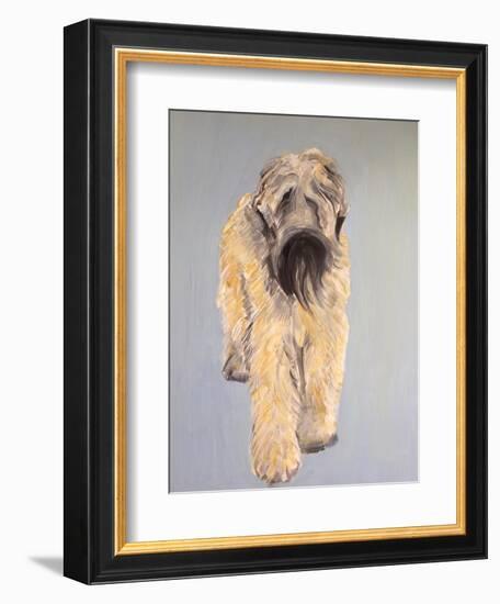 Wheaten Terrier-Sally Muir-Framed Giclee Print