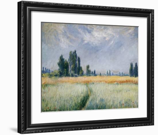 Wheatfield, 1881-Claude Monet-Framed Art Print