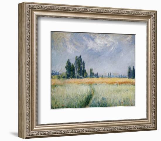 Wheatfield, 1881-Claude Monet-Framed Art Print