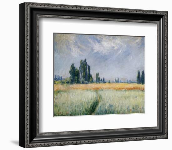 Wheatfield, 1881-Claude Monet-Framed Art Print