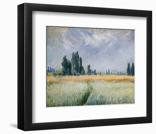 Wheatfield, 1881-Claude Monet-Framed Art Print