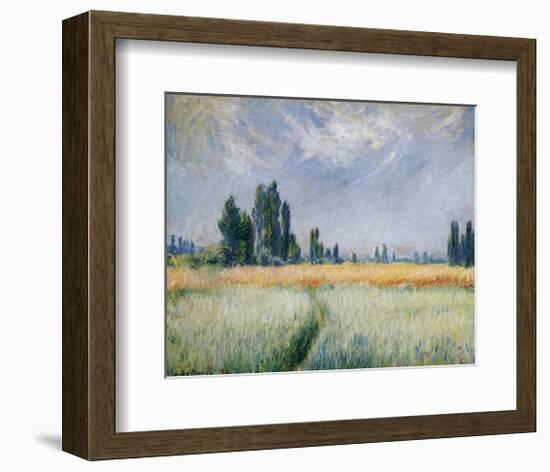 Wheatfield, 1881-Claude Monet-Framed Art Print